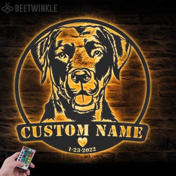 Custom Labrador Wall Art
